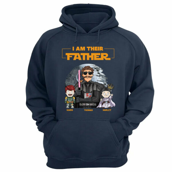 I Am Their Father Custom Shirt For Dad - Father's Day Gift 2025 Ver 2 - Image 13