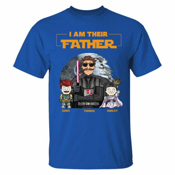 I Am Their Father Custom Shirt For Dad - Father's Day Gift 2025 Ver 2 - Image 6