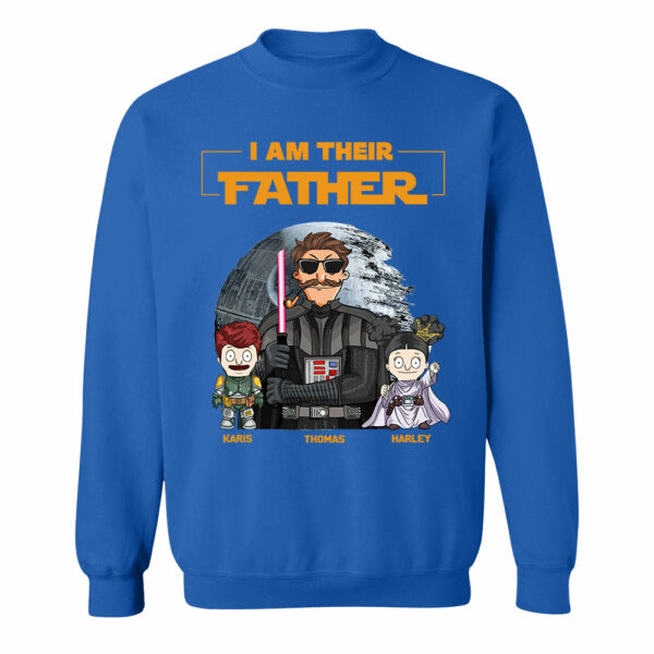 I Am Their Father Custom Shirt For Dad - Father's Day Gift 2025 Ver 2 - Image 10