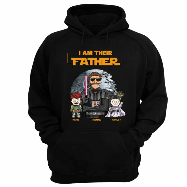 I Am Their Father Custom Shirt For Dad - Father's Day Gift 2025 Ver 2 - Image 11
