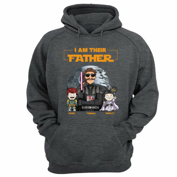 I Am Their Father Custom Shirt For Dad - Father's Day Gift 2025 Ver 2 - Image 12