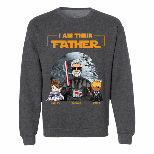 I Am Their Father Custom Shirt For Dad - Father's Day Gift New Art - Image 12