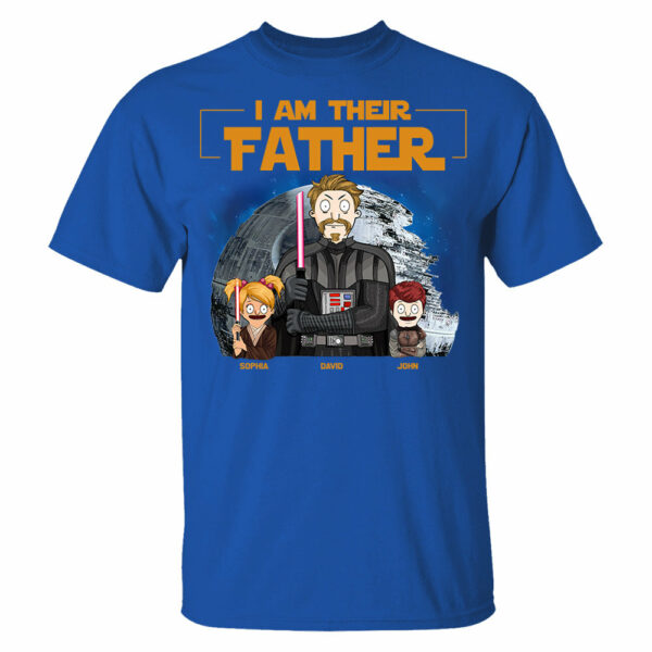 I Am Their Father Custom Shirt For Dad - Personalized Father's Day Gift New 2025 vr2 - Image 11