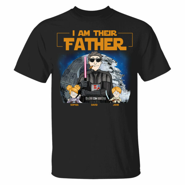 I Am Their Father Custom Shirt For Dad - Personalized Father's Day Gift New 2025 vr3 - Image 11