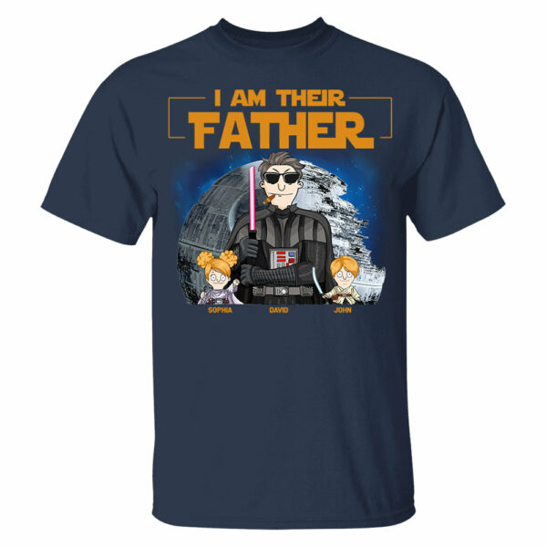 I Am Their Father Custom Shirt For Dad - Personalized Father's Day Gift New 2025 vr3 - Image 14