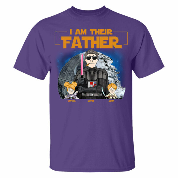 I Am Their Father Custom Shirt For Dad - Personalized Father's Day Gift New 2025 vr3 - Image 15