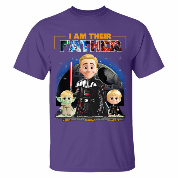 I Am Their Father, Custom Shirt For Dad, Father's Day Gift New Art T1807 - Image 13