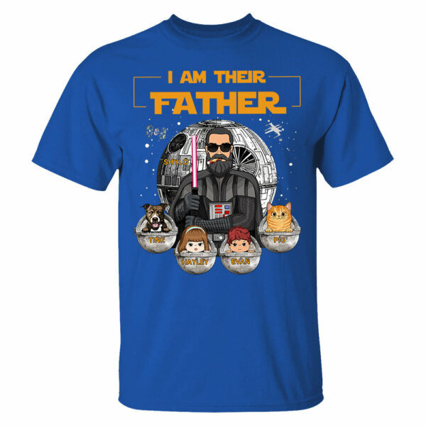 I Am Their Father, Custom Shirt for Dad, Personalized Father's Day Gift T1807 - Image 10