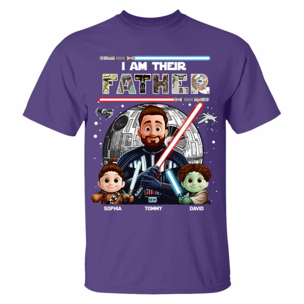 I Am Their Father, Personalized Dad Shirt, Father's Day Gift For Dad T1807 - Image 13