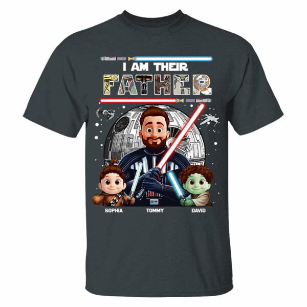 I Am Their Father, Personalized Dad Shirt, Father's Day Gift For Dad T1807 - Image 11