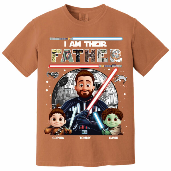 I Am Their Father, Personalized Dad Shirt, Father's Day Gift For Dad T1807 - Image 8