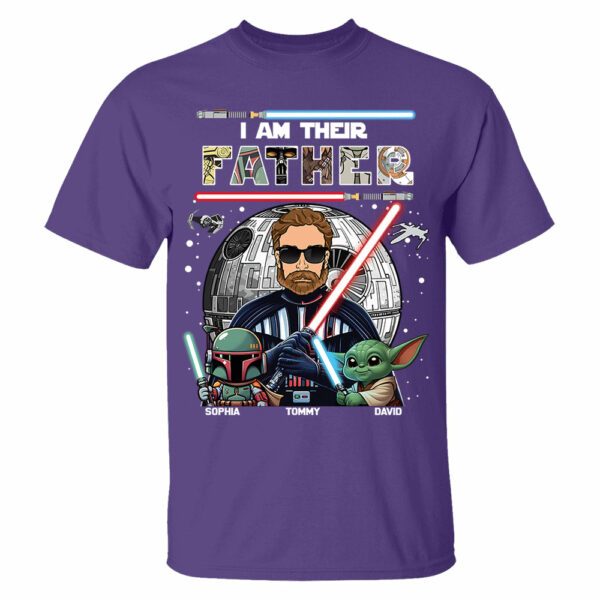 I Am Their Father, Personalized Dad Shirt, Father's Day Gift For Dad Vr2 T1807 - Image 8