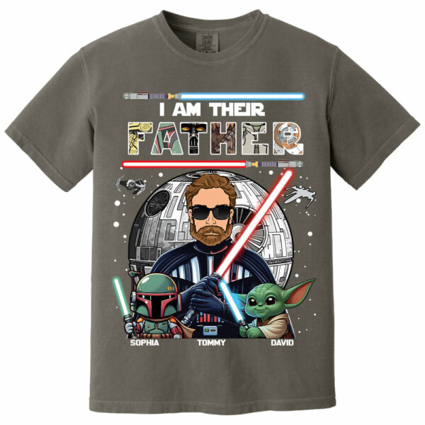 I Am Their Father, Personalized Dad Shirt, Father's Day Gift For Dad Vr2 T1807 - Image 11