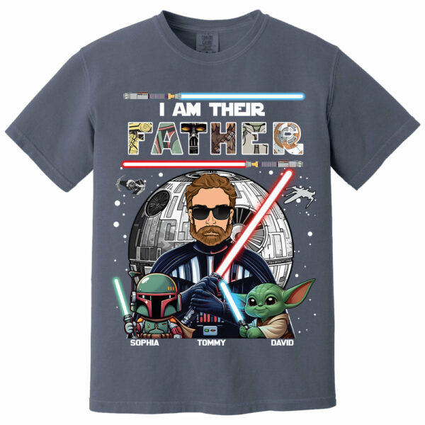 I Am Their Father, Personalized Dad Shirt, Father's Day Gift For Dad Vr2 T1807 - Image 10