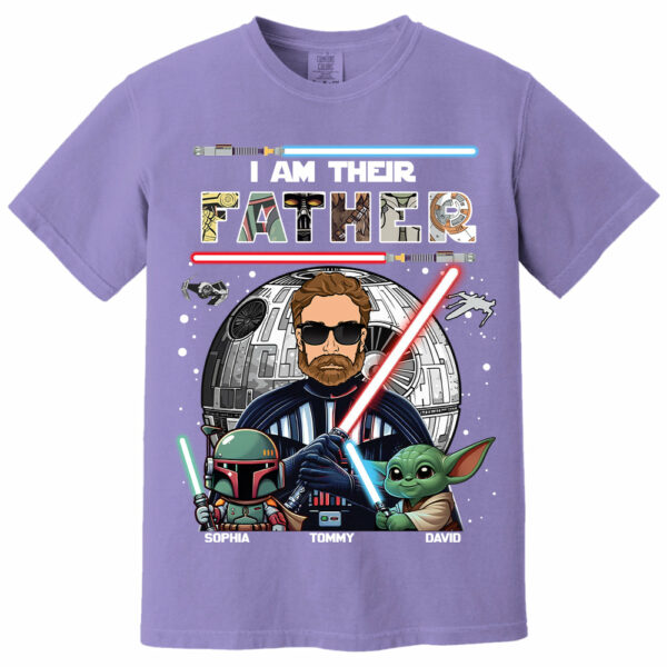 I Am Their Father, Personalized Dad Shirt, Father's Day Gift For Dad Vr2 T1807 - Image 15