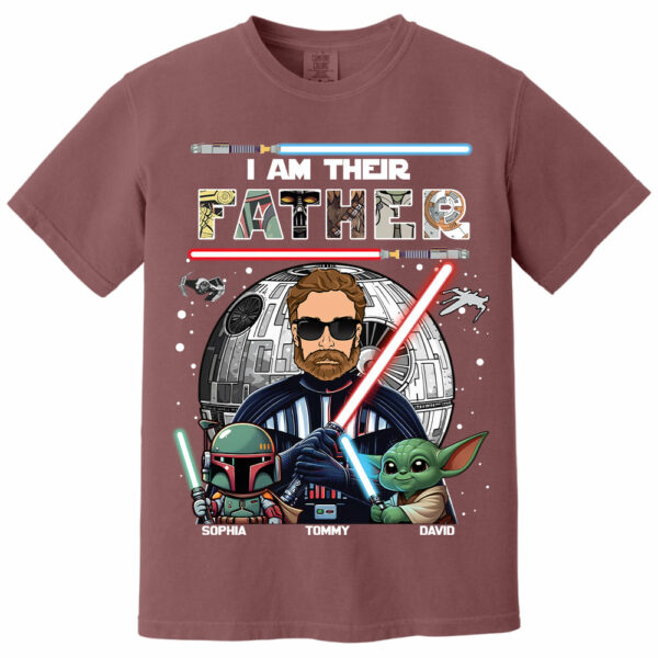 I Am Their Father, Personalized Dad Shirt, Father's Day Gift For Dad Vr2 T1807 - Image 14