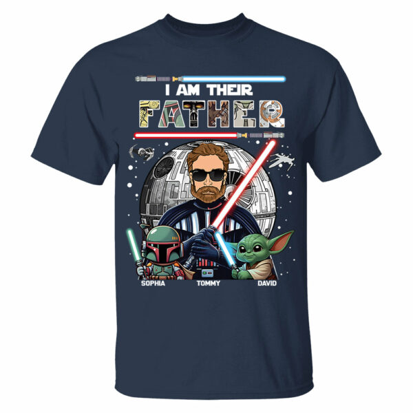I Am Their Father, Personalized Dad Shirt, Father's Day Gift For Dad Vr2 T1807 - Image 6