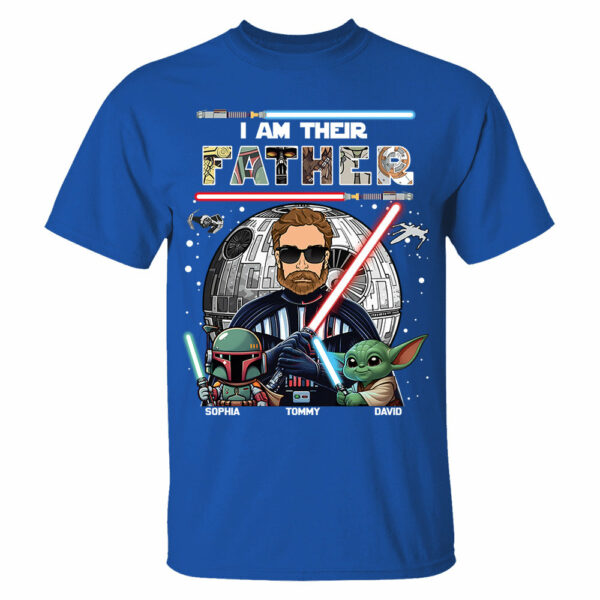 I Am Their Father, Personalized Dad Shirt, Father's Day Gift For Dad Vr2 T1807 - Image 9