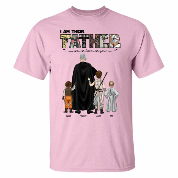 I Am Their Father, Personalized Shirt For Dad, Gift Father's Day T1807 - Image 9