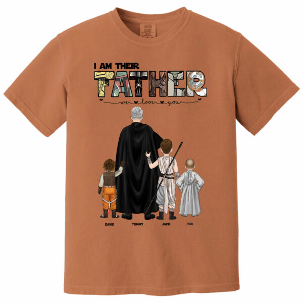 I Am Their Father, Personalized Shirt For Dad, Gift Father's Day T1807 - Image 14