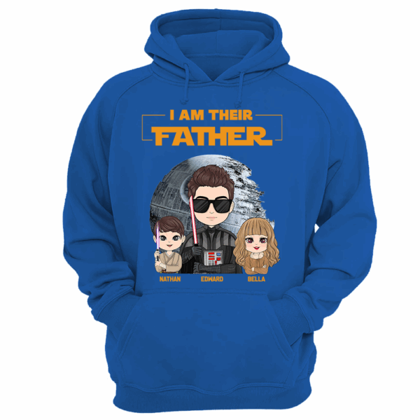 I Am Their Father Personalized Shirt Gift For Dad - Custom Cute Art Nickname With Kids - Image 11