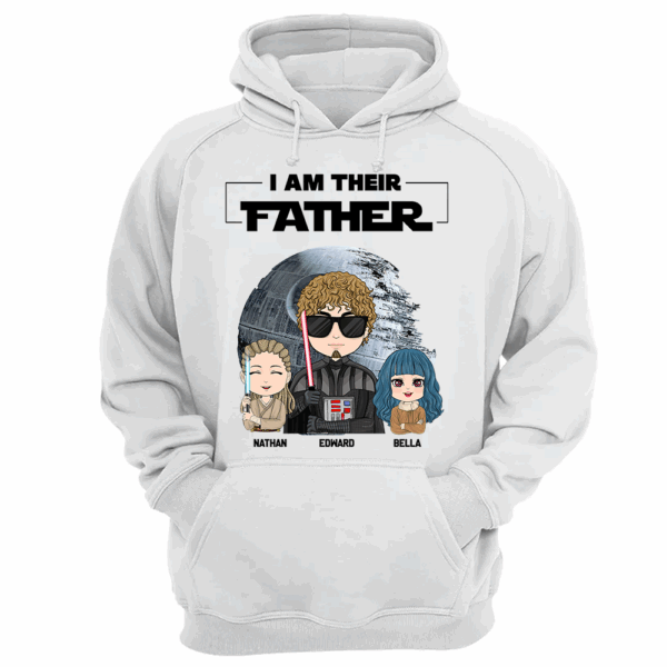 I Am Their Father Personalized Shirt Gift For Dad - Custom Cute Art Nickname With Kids - Image 9