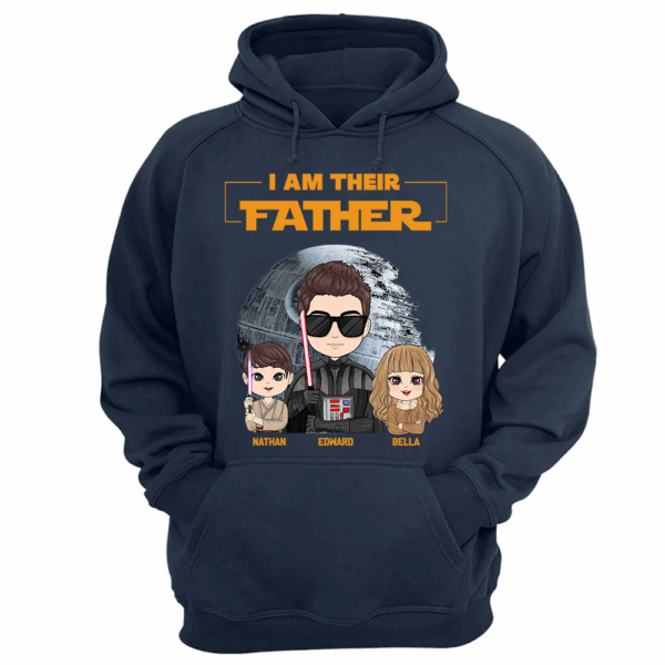 I Am Their Father Personalized Shirt Gift For Dad - Custom Cute Art Nickname With Kids - Image 10