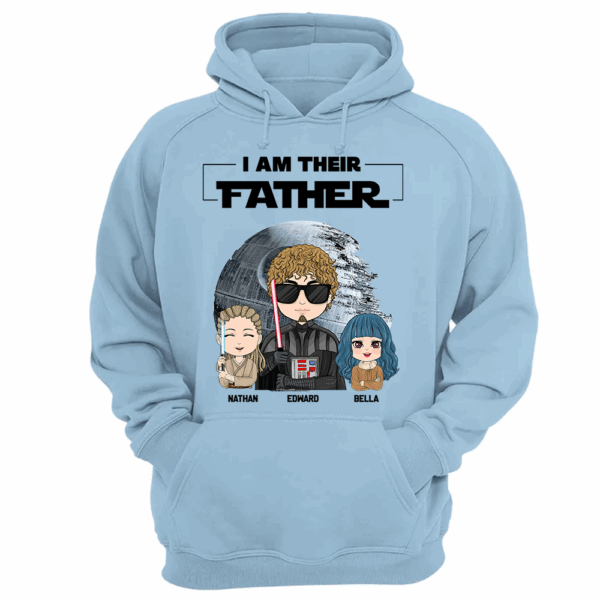 I Am Their Father Personalized Shirt Gift For Dad - Custom Cute Art Nickname With Kids - Image 11