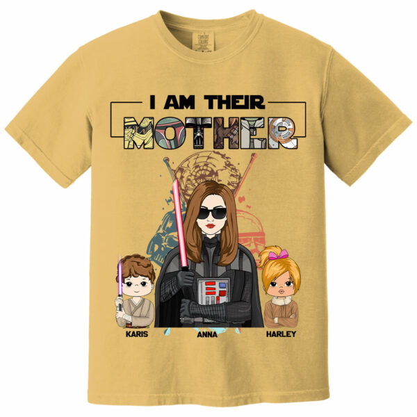 I Am Their Mom Custom Shirt For Mother - Mother's Day Gift 2025 - Image 10