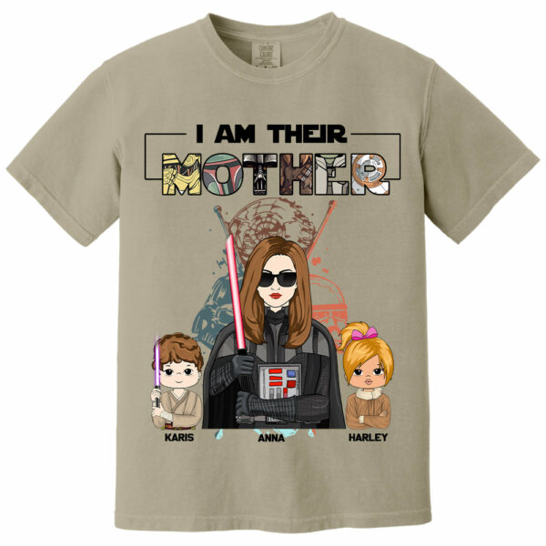 I Am Their Mom Custom Shirt For Mother - Mother's Day Gift 2025 - Image 9