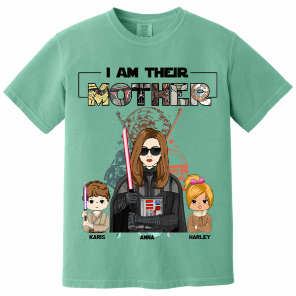 I Am Their Mom Custom Shirt For Mother - Mother's Day Gift 2025 - Image 11