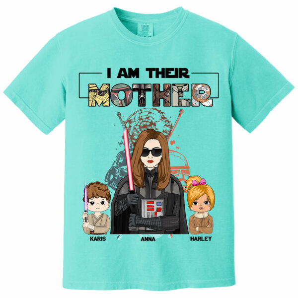 I Am Their Mom Custom Shirt For Mother - Mother's Day Gift 2025 - Image 12