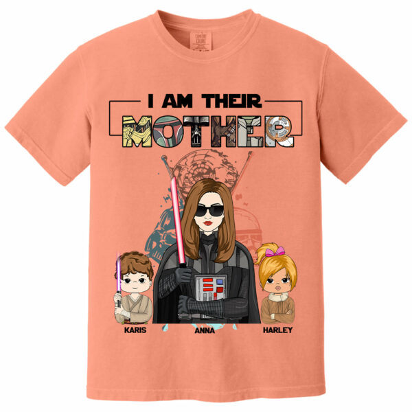 I Am Their Mom Custom Shirt For Mother - Mother's Day Gift 2025 - Image 14