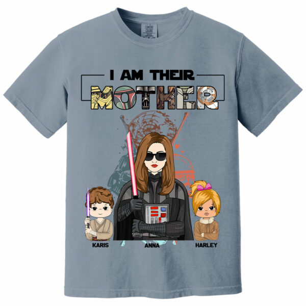 I Am Their Mom Custom Shirt For Mother - Mother's Day Gift 2025 - Image 8