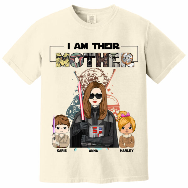 I Am Their Mom Custom Shirt For Mother - Mother's Day Gift 2025 - Image 7
