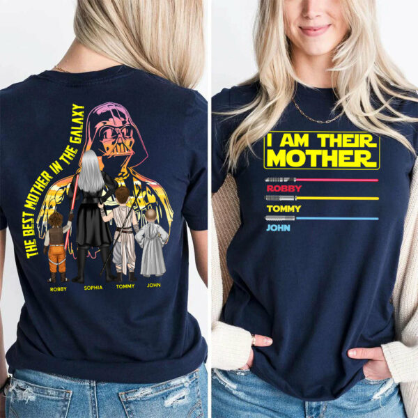 I Am Their Mother - Personalized Shirt For Mom