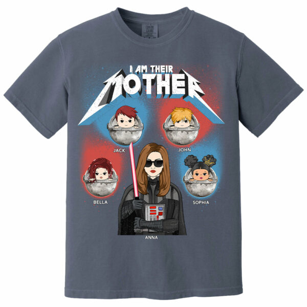 I Am Their Mother - Personalized Shirt For Mom Custom Nickname With Kids Gift - Image 10