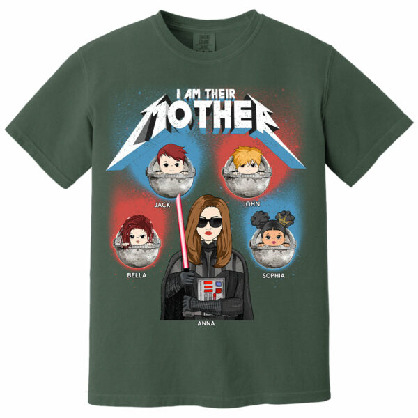 I Am Their Mother - Personalized Shirt For Mom Custom Nickname With Kids Gift - Image 12