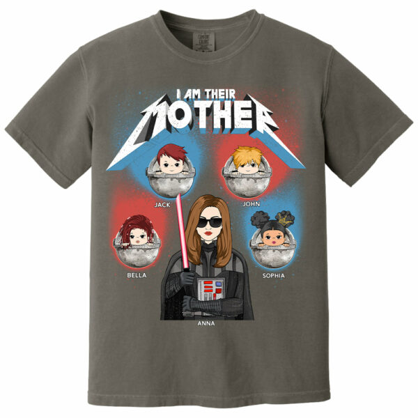 I Am Their Mother - Personalized Shirt For Mom Custom Nickname With Kids Gift - Image 13