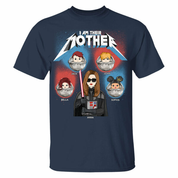 I Am Their Mother - Personalized Shirt For Mom Custom Nickname With Kids Gift - Image 6