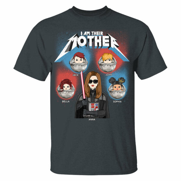 I Am Their Mother - Personalized Shirt For Mom Custom Nickname With Kids Gift - Image 7