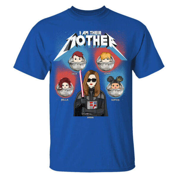 I Am Their Mother - Personalized Shirt For Mom Custom Nickname With Kids Gift - Image 9