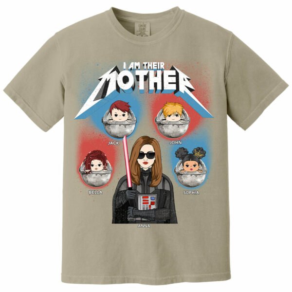 I Am Their Mother - Personalized Shirt For Mom Custom Nickname With Kids Gift - Image 14