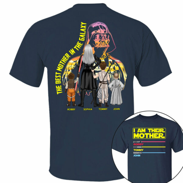 I Am Their Mother - Personalized Shirt For Mom - Image 5