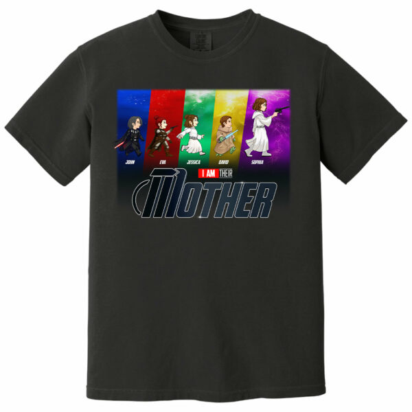 I Am Their Mother - Personalized Shirt For Mom - Image 9