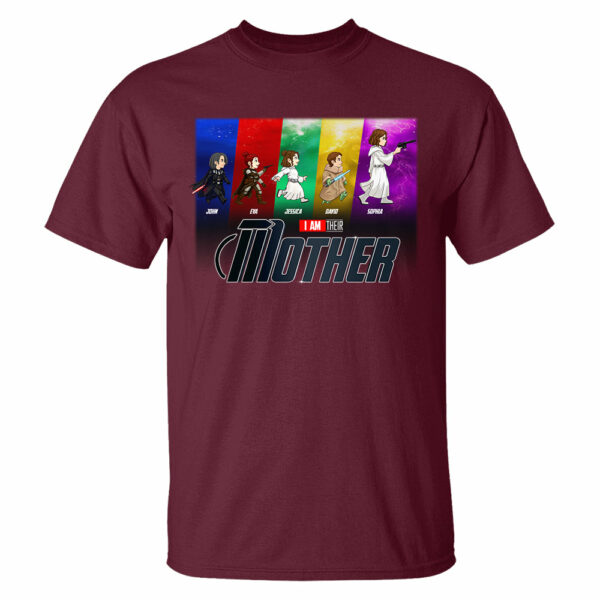 I Am Their Mother - Personalized Shirt For Mom - Image 6