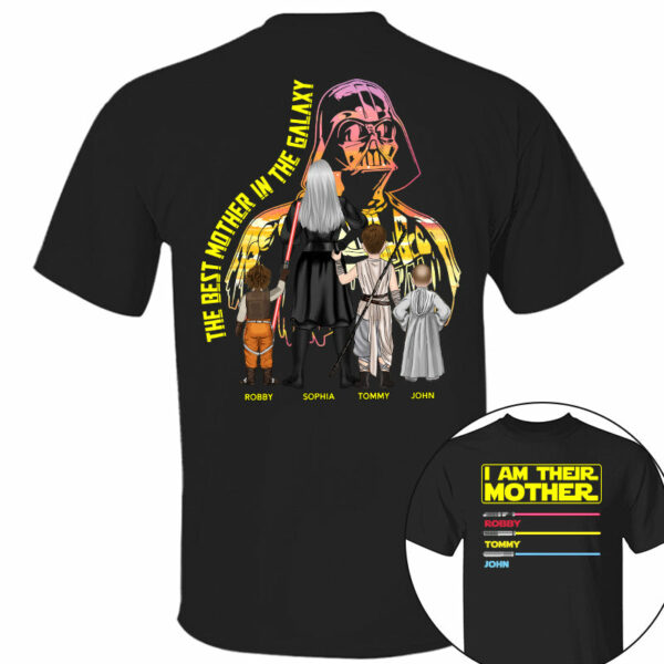 I Am Their Mother - Personalized Shirt For Mom - Image 3