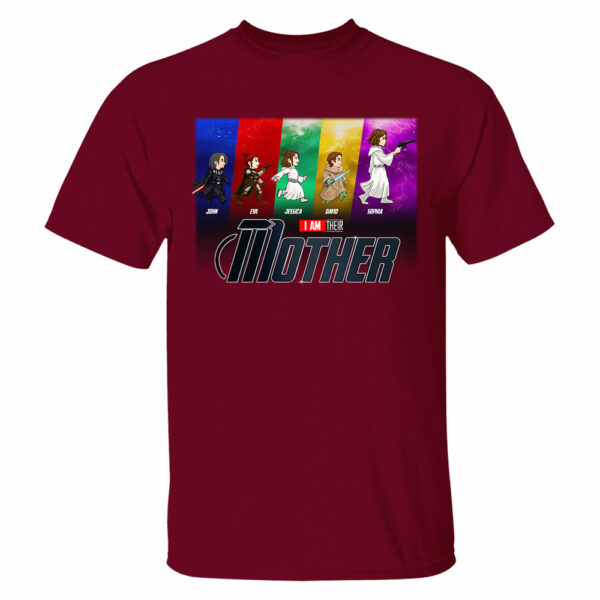 I Am Their Mother - Personalized Shirt For Mom - Image 5