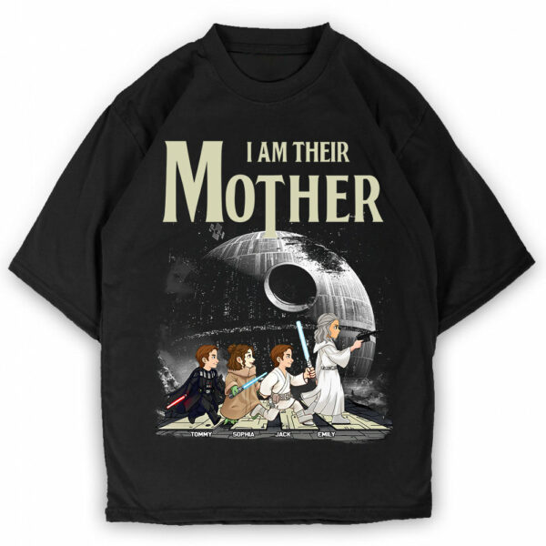 I Am Their Mother - Personalized Shirt For Mom Vr2