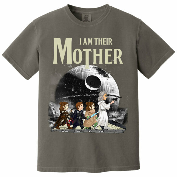 I Am Their Mother - Personalized Shirt For Mom Vr2 - Image 4